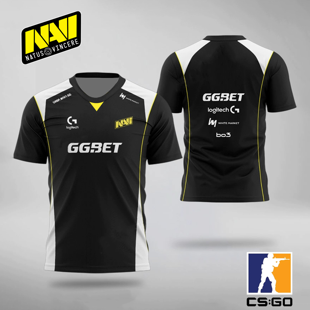 Custom Esports Gaming Jersey - Maglietta Personalizzata per Esports, Unisex, Oversize,