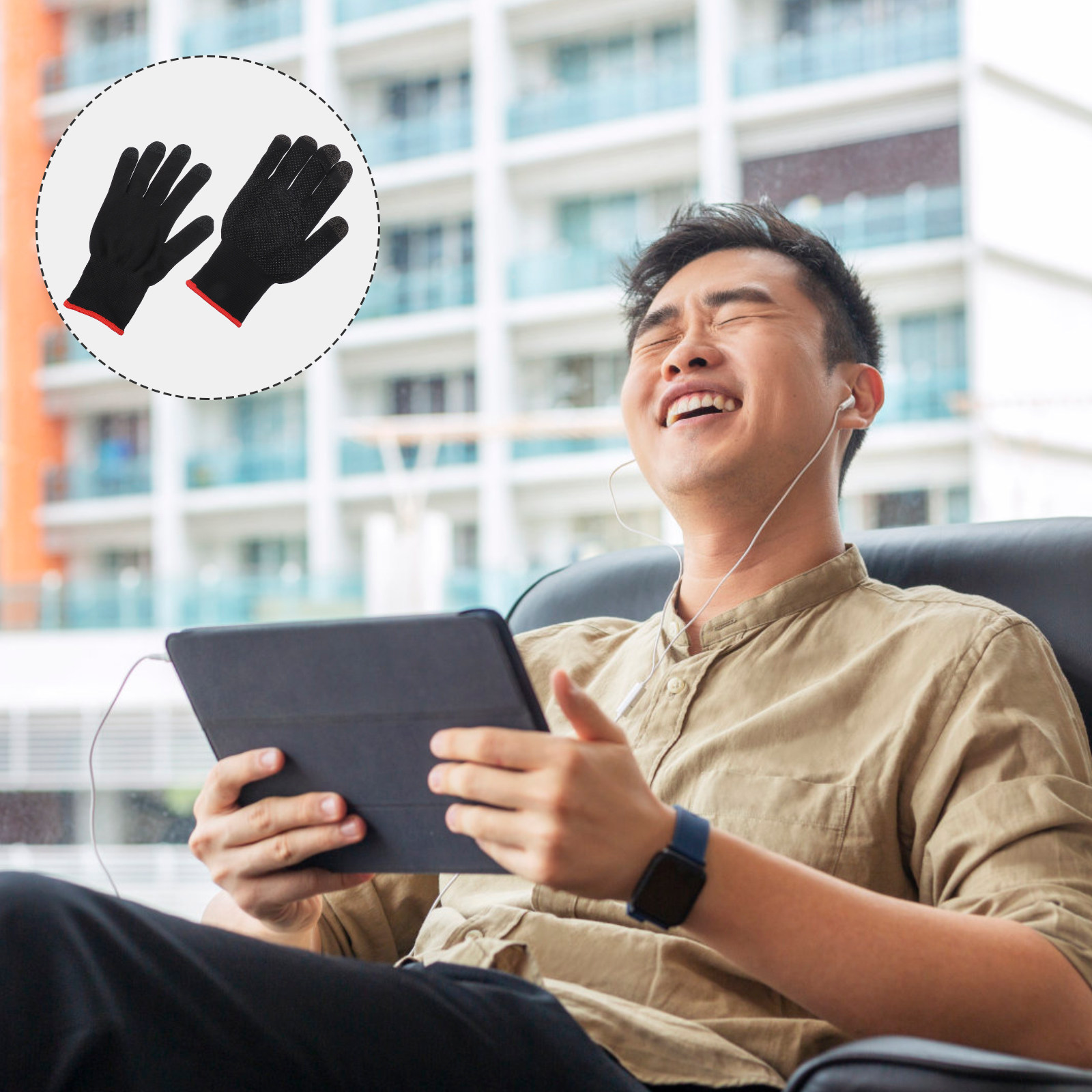 Esports Gaming Gloves - 2 Paia di Guanti Invernali Touch