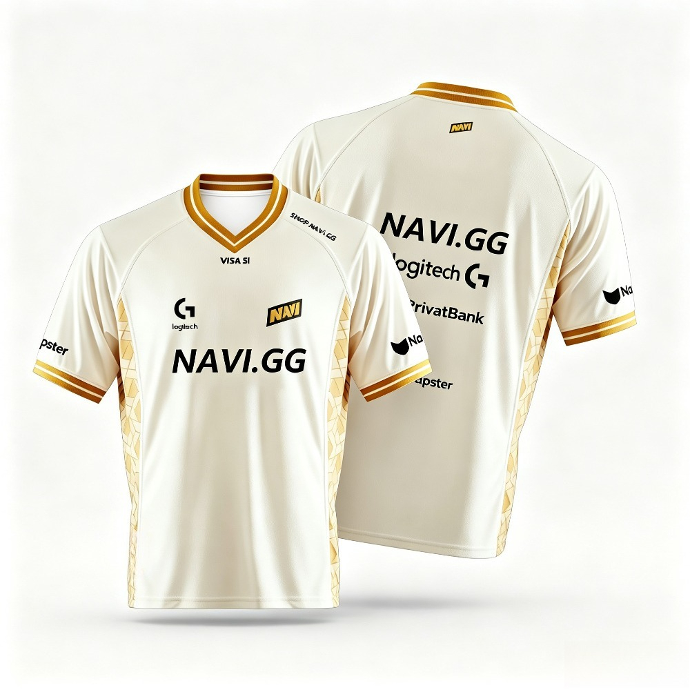 Esports Gaming Team - Maglietta da Uomo NAVI GG Esports