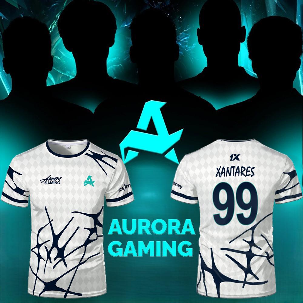Esports Gaming Team - Team Esports Aurora Gaming Jersey T-shirt