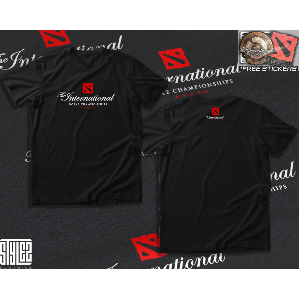 Esports Gaming Shirts - T-shirt con stampa fronte-retro del campionato