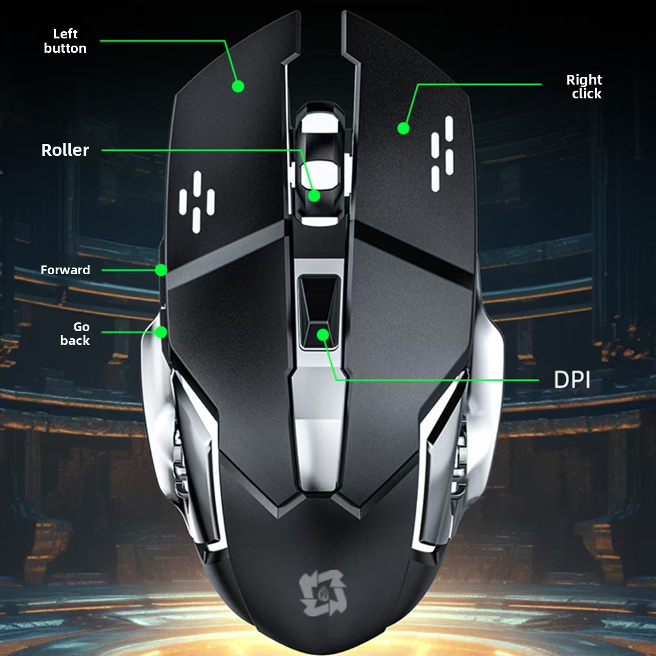 Mouse da Gaming Wireless Ricar - Esports Gaming Mice recensione e prezzo
