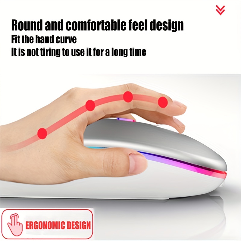 Mouse wireless RGB ricaricabil - Esports Gaming Mice recensione e prezzo