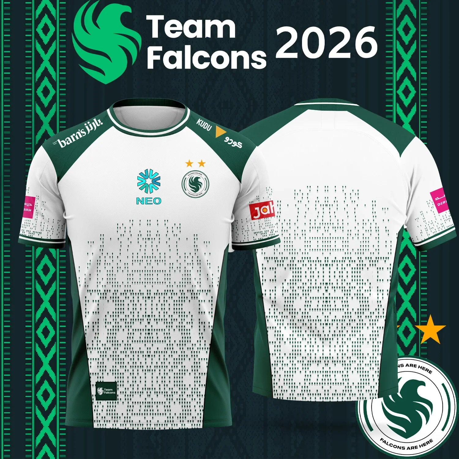 Nuova Maglia 2026 TEAM Falcons - Esports Gaming Team recensione e prezzo