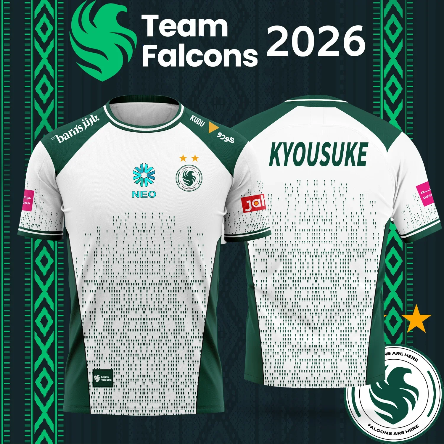 Nuova Maglia 2026 TEAM Falcons - Esports Gaming Team recensione e prezzo