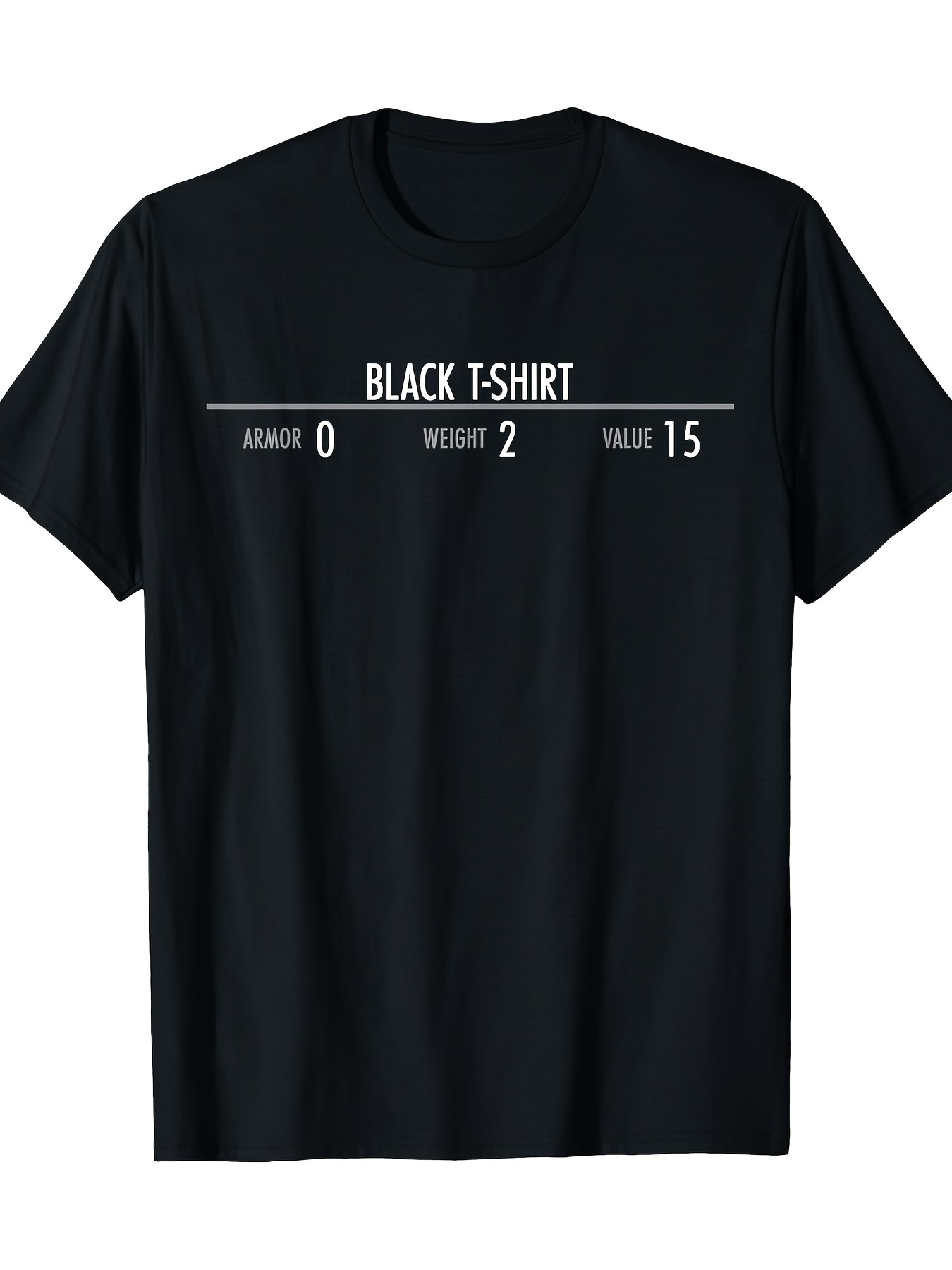 Skyrim Armor Stats Graphic Tee - Esports Gaming Shirts recensione e prezzo