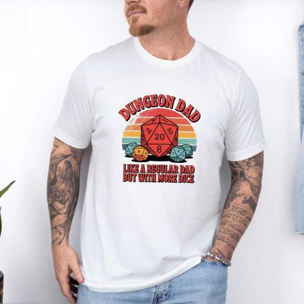 Maglietta Dungeon Dad, diverte - Esports Gaming Shirts recensione e prezzo